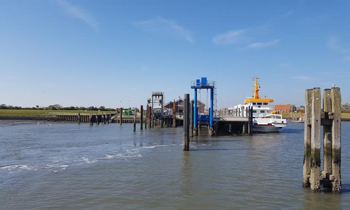 Kajute am Hafen Langeoog